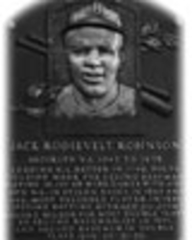 Jackie Goes into the Hall of Fame