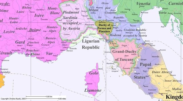 Papal States, Pope in prison