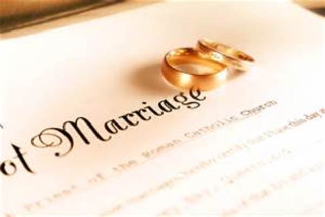 David and Karen get Married