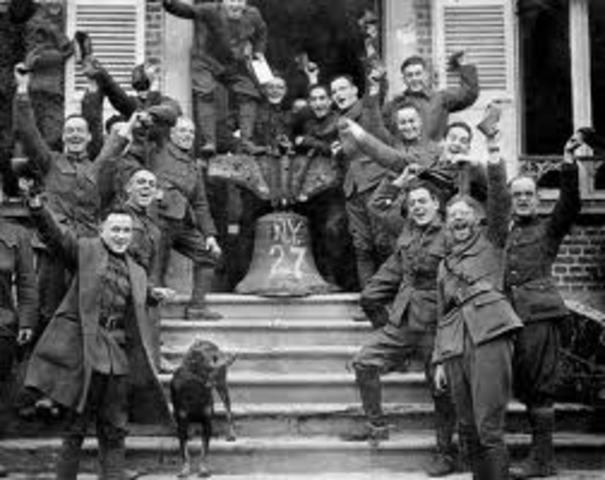 Alemania firma el armisticio.