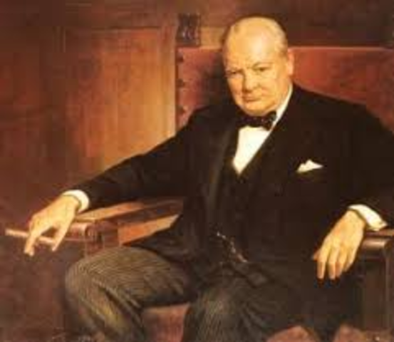 Winston Churchill becomes prime minister of Britain