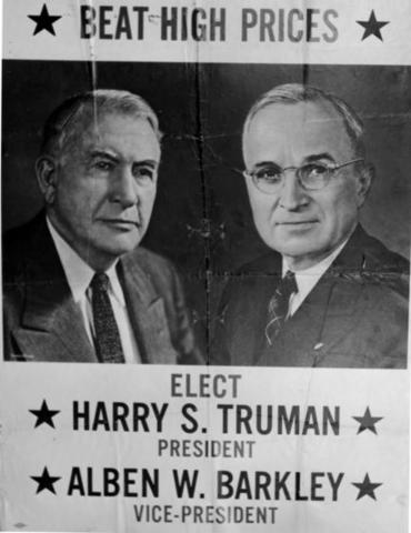 Harry S. Truman is elected