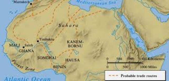 Tran Saharan trade