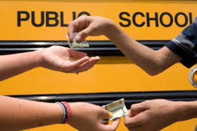 Nic gets caught with marijuana in his bag.