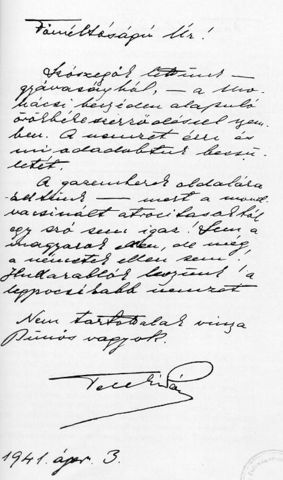 Teleki öngyilkossága