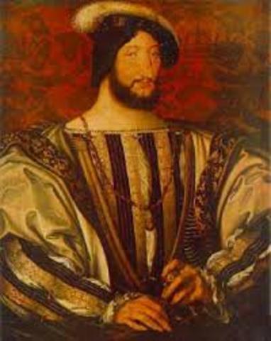 Leonardo is invited by the King of France