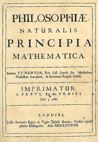 Publication of the Principia