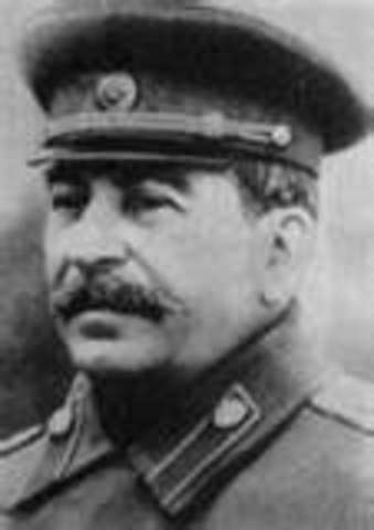 Joseph Stalin takes over