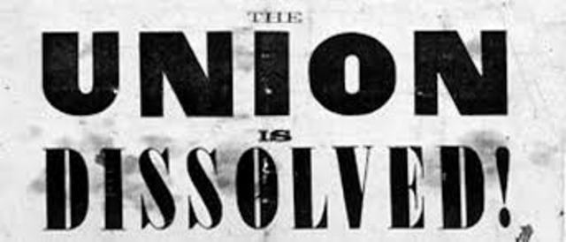 South Carolina Secedes From Union