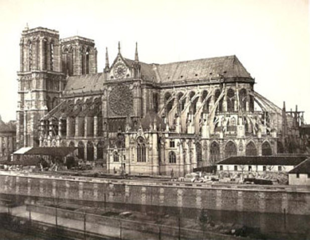 Notre Dame Cathedral is completed