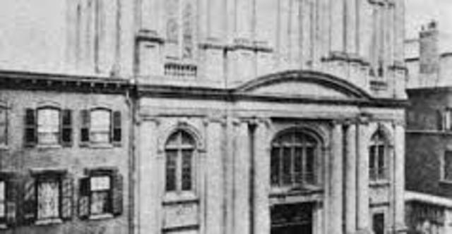 Founding of First Congregation-Based Jewish Parochial School