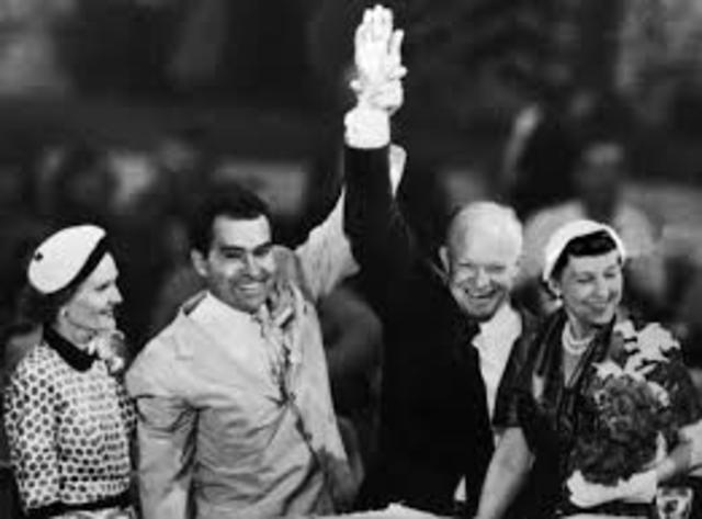 Nixon serves as vice president