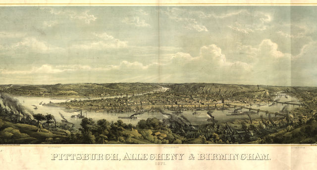 Allegheny, Mononghela, and the Ohio river