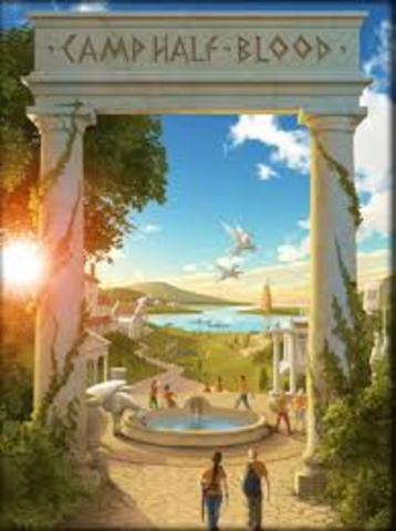 Percy Jackson enters Camp Half Blood