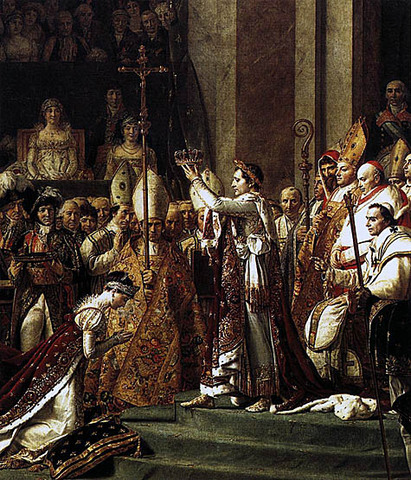 Napolean crowned himself King of Italy