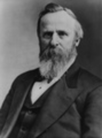 Rutherford B. Hayes inaugurated