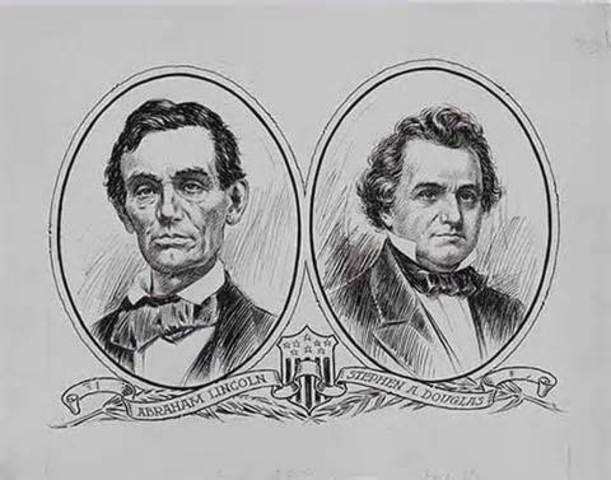 Lincoln and Douglas