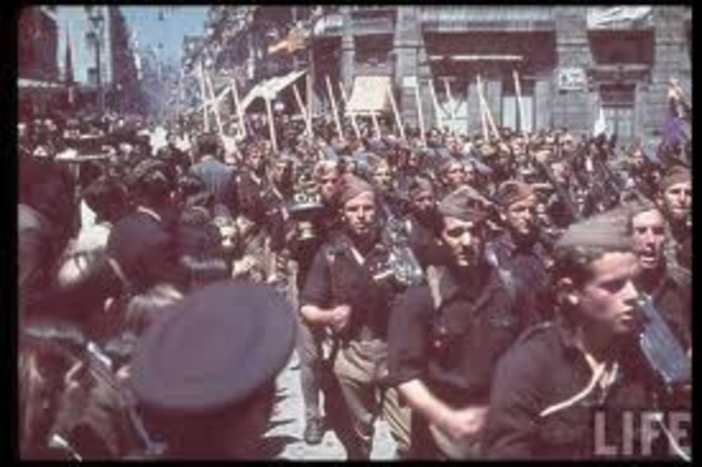 Nationalist enter Madrid