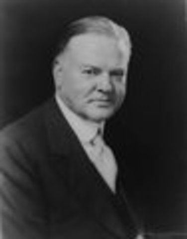 Herbert C. Hoover inaugurated
