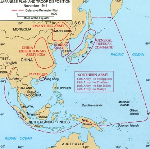Japanese invade French Indochina (Viet. Laos, Cambodia)