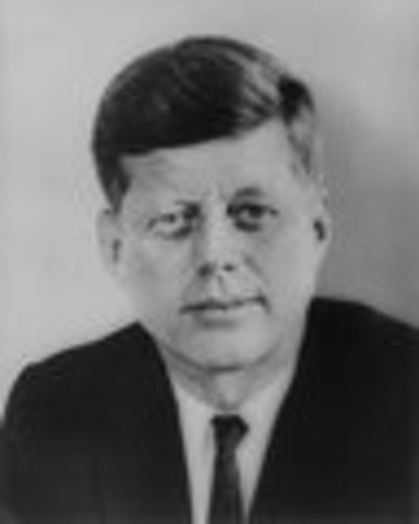 John F. Kennedy inaugurated