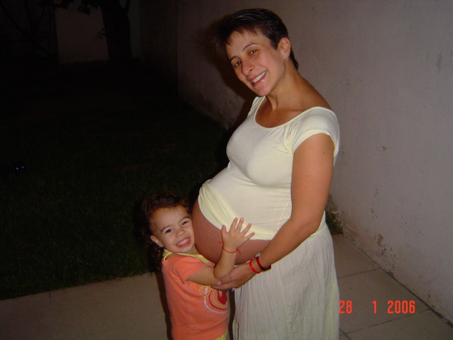 2 dias antes de que nazcan mis hermanitos