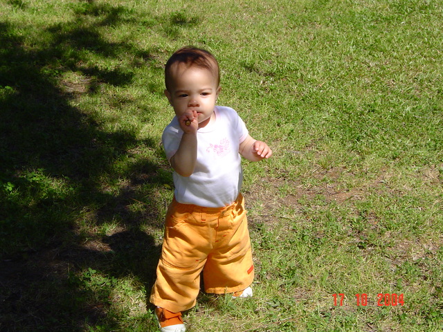 La primera vez que camine