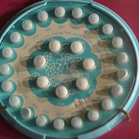 The birth control pill was approved for contraception