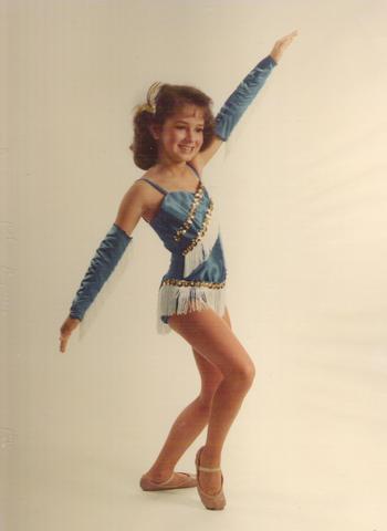 First time I took dancing lessons.