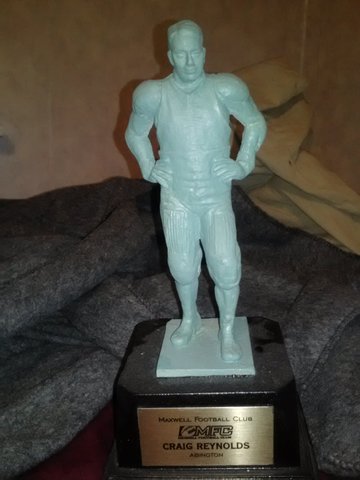 Recieves Football Honors for Football