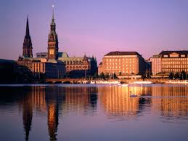 Settlers from hamburg, Germany