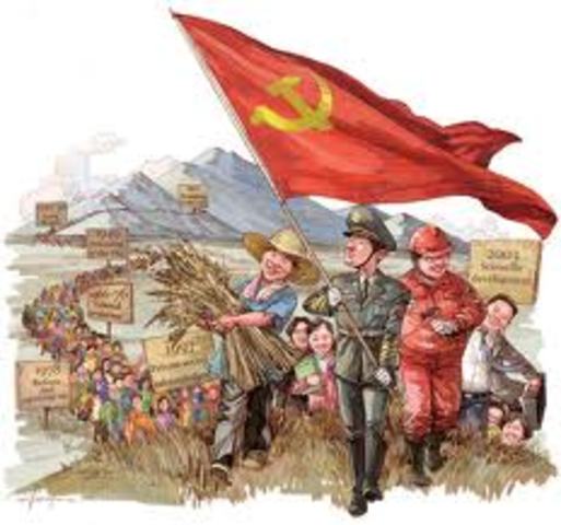 Long March by Chinese Communists