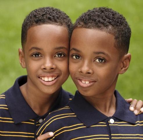 The boys first at school