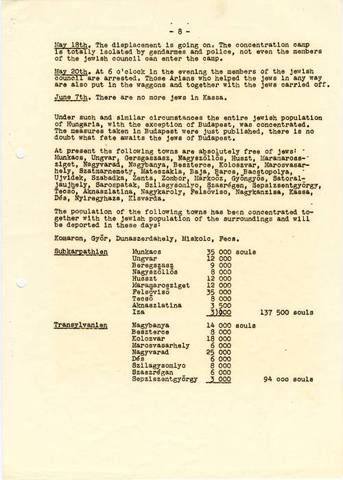 The Auschwitz Report