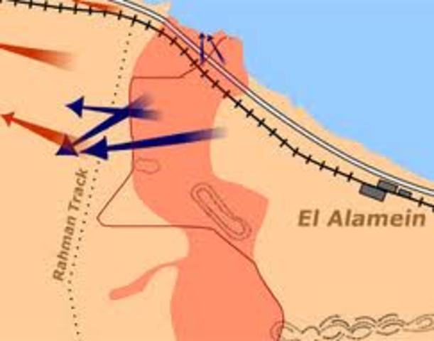 British troops defeat the Germans and Italians at El Alamein in Egypt,