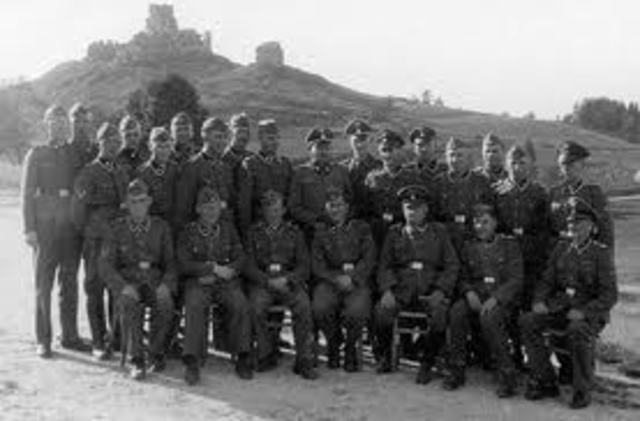 SS Deathshead division is established to guard concentration camps