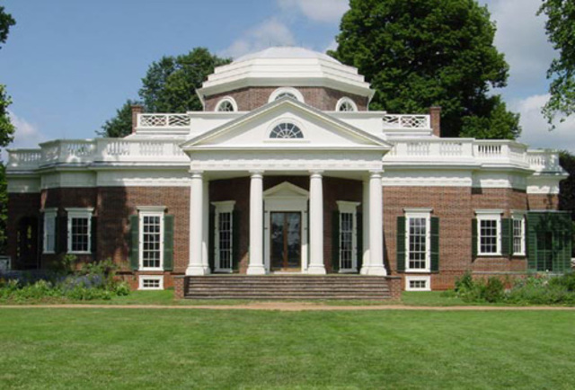 Peter Jefferson, Thomas Jefferson's father, patented 1,000-acre tract which became Monticello.
