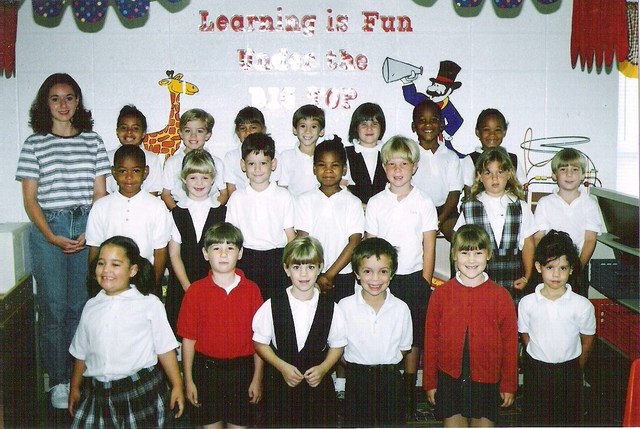 First day of teaching elementary school