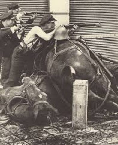 Creació de comitès obrers i milícies armades dels republicans