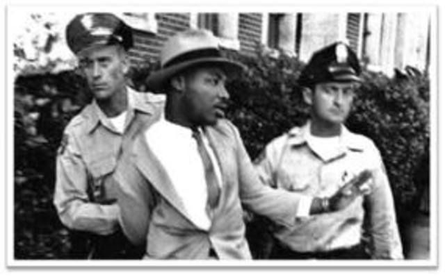 MLK Arrested