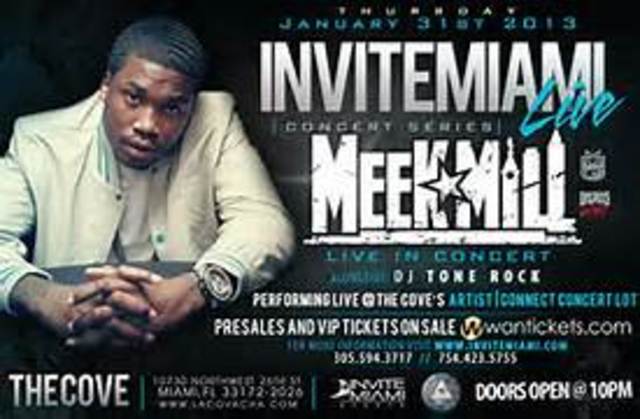 attended Meek Mill concert