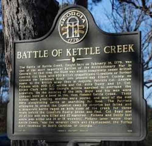 Battle of Kettle Creek
