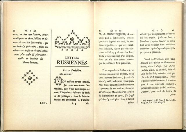 Catherine formed a commission to review Russia's Law