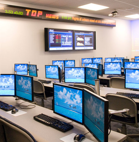 Financial Trading Room opens