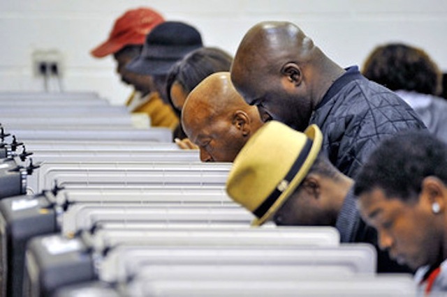 Law to take voting right from African-Americans.