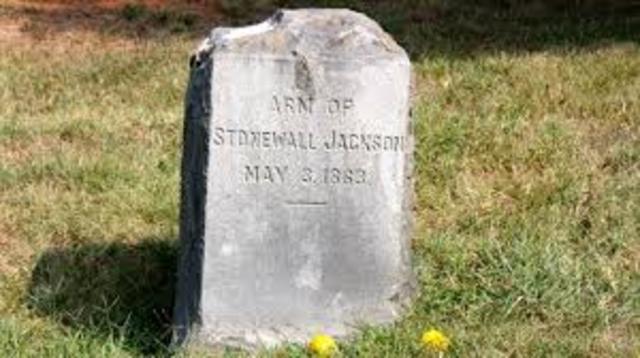 Stonewall Jackson's death