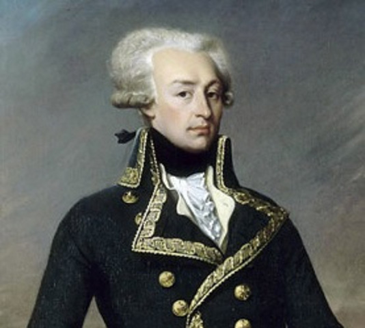 Marquis de Lafayette joins Washington's army