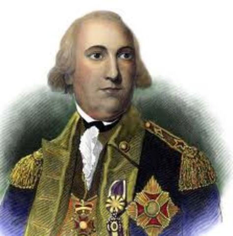 General Von Steuben teaches the army to be better soldiers