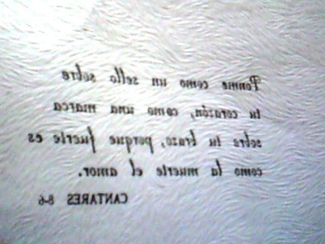 INVITACION A NUESTRO MATRIMONIO.