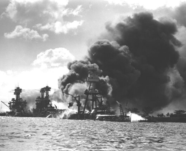 Japan Attacks Pearl Harbor